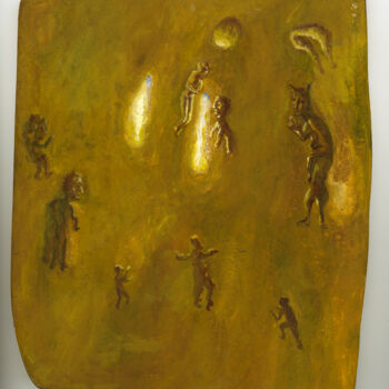 제목이 "Éparpillés"인 미술작품 Bruno Sentier (Assemblages)로, 원작, 온도