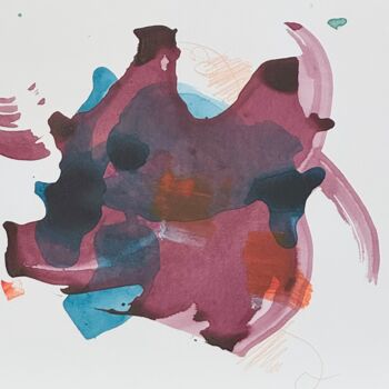 Painting titled "03a2005" by Polina Aitkulova, Original Artwork, Acrylic