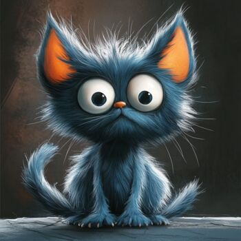 Arts numériques intitulée "Etonnant" par Wawaï, Œuvre d'art originale, Image générée par l'IA