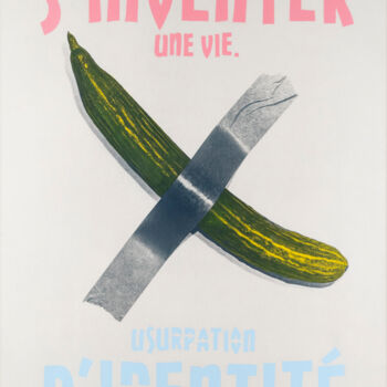 Fotografie getiteld "Faire sa diva" door Harold Vernhes (HA-VE), Origineel Kunstwerk, Film fotografie