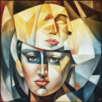 Arts numériques intitulée "ÉVEIL DE LA CONNAIS…" par Nictsi Khamira, Œuvre d'art originale, Peinture numérique