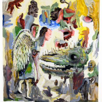 제목이 "À quel saint se vou…"인 미술작품 Bruno Sentier (Assemblages)로, 원작, 온도