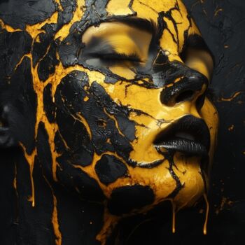 Arts numériques intitulée "Infernal Grace: The…" par Pascal Ali, Œuvre d'art originale, Image générée par l'IA
