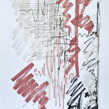 Drawing titled "Between Two Worlds" by Matheus Chuery, Original Artwork, Marker
