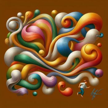 Digital Arts titled "Titulo1" by Rogo Lino, Original Artwork, AI generated image Mounted on artwork_cat.