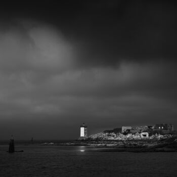Photographie intitulée "Le phare" par Jean-François Mansencal, Œuvre d'art originale, Photographie numérique
