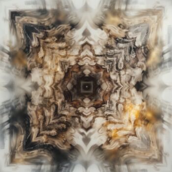 数字艺术 标题为“Blurred pictures on…” 由Chakkrit Bilabdullar, 原创艺术品, 数字油画 安装在木质担架架上