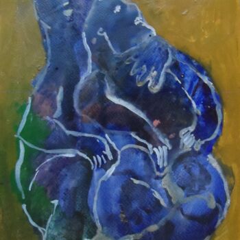 Schilderij getiteld "couple" door Geneviève Durantou, Origineel Kunstwerk, Acryl