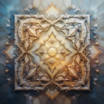 Digital Arts με τίτλο "Blurred pictures on…" από Chakkrit Bilabdullar, Αυθεντικά έργα τέχνης, Ψηφιακή ζωγραφική