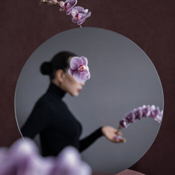 Fotografie getiteld "Shades of Purple -…" door Xidong Luo, Origineel Kunstwerk, Digitale fotografie