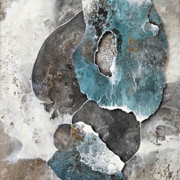 Peinture intitulée "Origines #1 (assemb…" par Mirabelle, Œuvre d'art originale, Acrylique