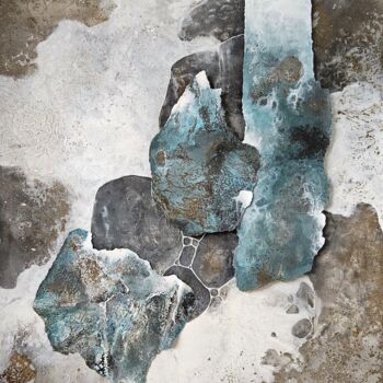 Peinture intitulée "Origines #2 (assemb…" par Mirabelle, Œuvre d'art originale, Acrylique