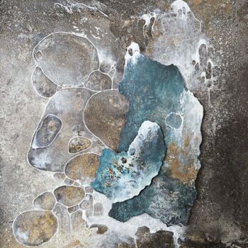 Peinture intitulée "Origines #3 (assemb…" par Mirabelle, Œuvre d'art originale, Acrylique
