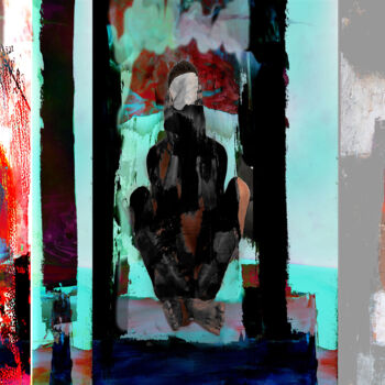 摄影 标题为“Shame II, triptych.” 由Geertlemmers Lemmers, 原创艺术品, 数码摄影 安装在有机玻璃上