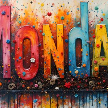 Digital Arts titled "HAVE A GREAT WEEK" by Ocy-Say, Original Artwork, Digital Painting