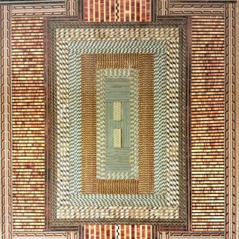 Design getiteld "Tavolo con resina e…" door Carlo Maniero, Origineel Kunstwerk, Meubilair