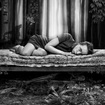 Photographie intitulée "Ante mortem" par Hervé Gergaud, Œuvre d'art originale, Photographie manipulée