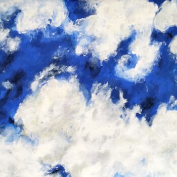 Painting titled "No Name" by Petra Caflisch, Original Artwork, Acrylic