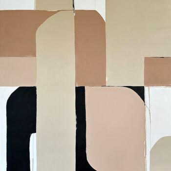 Pintura titulada "LAGUNA walk I" por Andrea Reichhart, Obra de arte original, Acrílico Montado en Bastidor de camilla de mad…