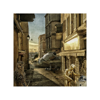 Arte digital titulada "Cannes Wars" por Oli Romanelli (Olir), Obra de arte original, Collages digitales