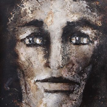 Malerei mit dem Titel "Juan Bautista  -  J…" von Albert Cruells, Original-Kunstwerk, Acryl