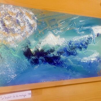 Peinture intitulée "L'Esprit de la mont…" par Gabassi Elise, Œuvre d'art originale, Huile