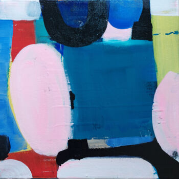 Painting titled "auise" by Jerflext, Original Artwork, Acrylic Mounted on Wood Stretcher frame