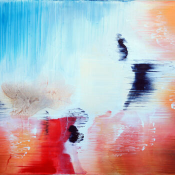 Painting titled ".abstract..." by Konstantin Grabowski, Original Artwork, Oil Mounted on Wood Stretcher frame