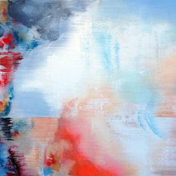 Ζωγραφική με τίτλο ".abstract.........." από Konstantin Grabowski, Αυθεντικά έργα τέχνης, Λάδι Τοποθετήθηκε στο Ξύλινο φορεί…