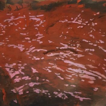 Pintura titulada "DANS LA FOURNAISE" por Mchartrie, Obra de arte original, Acrílico