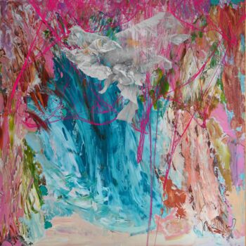 Collages titled "Liberation of the m…" by Geertlemmers Lemmers, Original Artwork, Digital Painting Mounted on Plexiglass