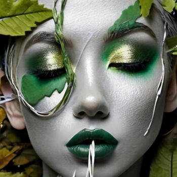 Digital Arts με τίτλο "Stacheliges Herz No…" από Christine Stock (Limonezitrone), Αυθεντικά έργα τέχνης, Εικόνα που δημιουργ…
