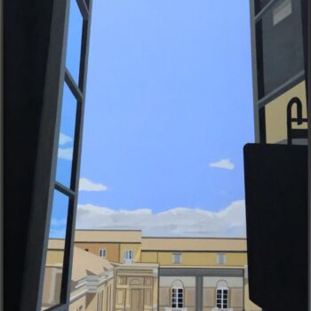 Painting titled "晨No.1" by Dikun Sun, Original Artwork, Oil