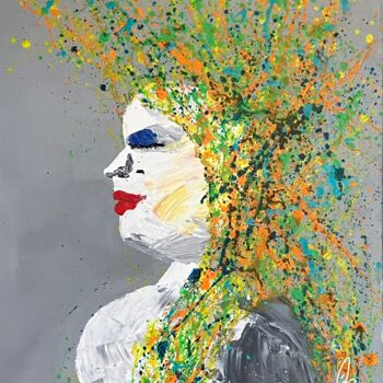 Peinture intitulée "La Kastafiorre" par Cyril Bouchon, Œuvre d'art originale, Acrylique Monté sur Châssis en bois