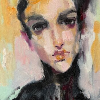 Malerei mit dem Titel "Monologue"" von Isolde Pavlovskaya, Original-Kunstwerk, Öl