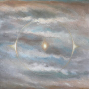 Painting titled "Inner light" by Kirill Ageev, Original Artwork, Oil