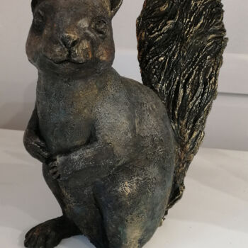Sculpture intitulée "Marius" par Isabelle Bodiguel, Œuvre d'art originale, Terre cuite