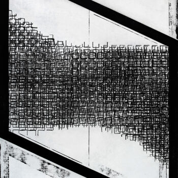 Peinture intitulée "Interplay 1." par Petr Strnad, Œuvre d'art originale, Acrylique
