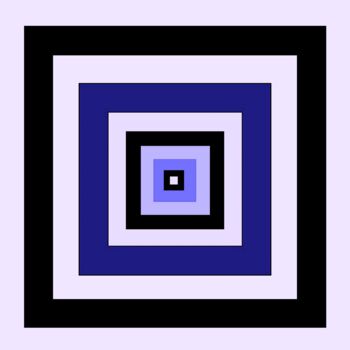 Digital Arts titled "Color Shift in Squa…" by Ken Lerner, Original Artwork, 2D Digital Work