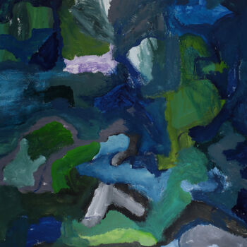 제목이 "La niebla del rio -…"인 미술작품 Peter Kilb로, 원작, 아크릴
