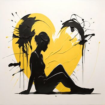 Digital Arts titled "Love & Solitude Min…" by Cold Wild, Original Artwork, AI generated image