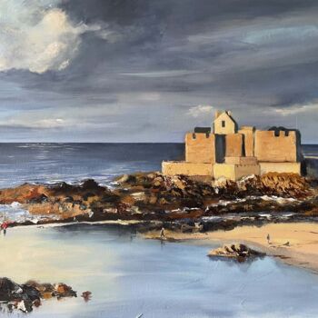 Peinture intitulée "st Malo" par Mdamepomme, Œuvre d'art originale, Acrylique
