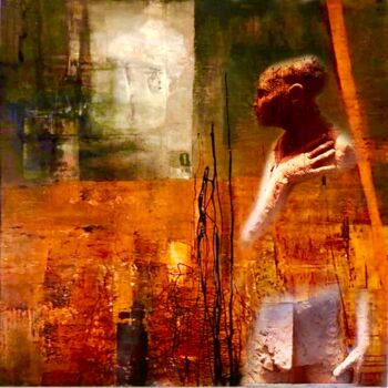 Painting titled "La creación" by Cesar Ayllón, Original Artwork, Oil