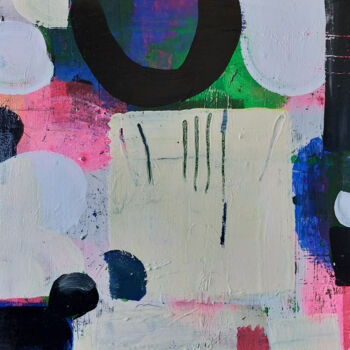 Pintura titulada "baloie" por Jerflext, Obra de arte original, Acrílico Montado en Bastidor de camilla de madera