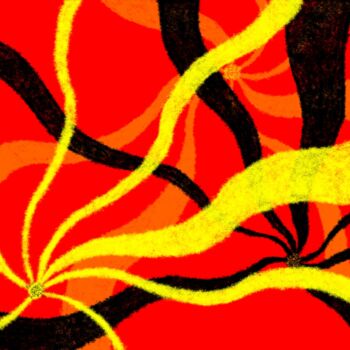 Arts numériques intitulée "En réunion" par Pascal Rissac, Œuvre d'art originale, Peinture numérique