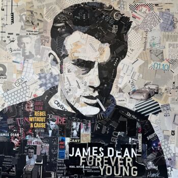 Collages titled "Life in the Fast La…" by Jim Hudek James Hudek, Original Artwork, Collages