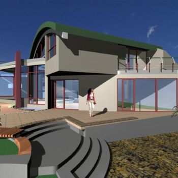 Digital Arts titled "Modeling-3D" by Herta, Original Artwork, Architecture