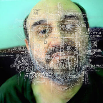 Photography titled "sans titre (série m…" by Sylvain Barberot, Original Artwork, Digital Photography Mounted on Aluminium