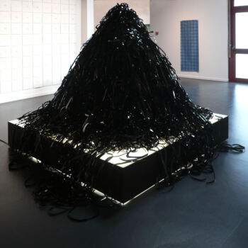 Sculpture intitulée "Makula" par Sylvain Barberot, Œuvre d'art originale, Plastique