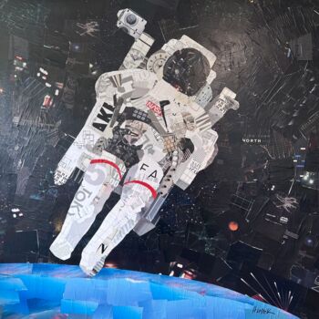 Коллажи под названием "Deep Spacewalk" - Jim Hudek James Hudek, Подлинное произведение искусства, Коллажи